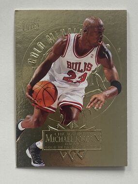 1995-96 Fleer Ultra - Michael Jordan #25 Gold Medallion Edition